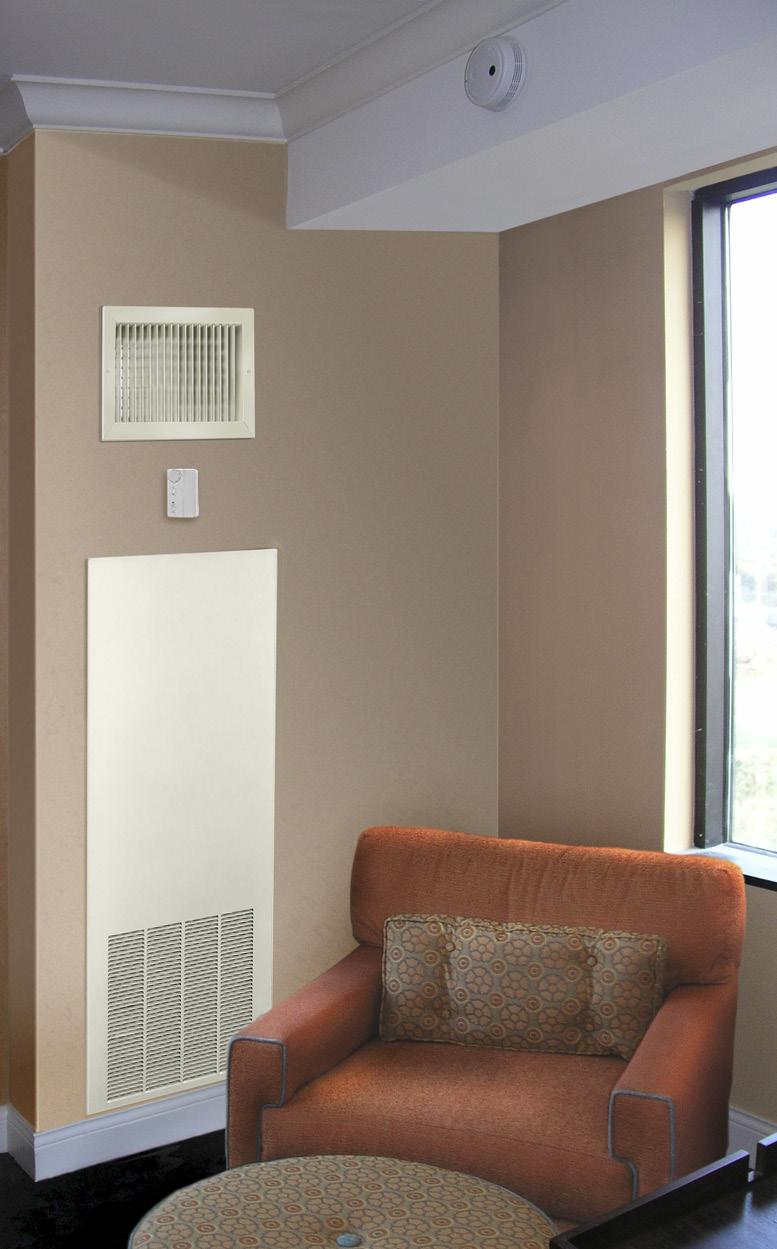 Introduction Daikin HiLine Fan-Coil Units The Daikin HiLine fan-coil air conditioning units are designed for use in multiple floor apartments, office buildings, hotels and other similar applications