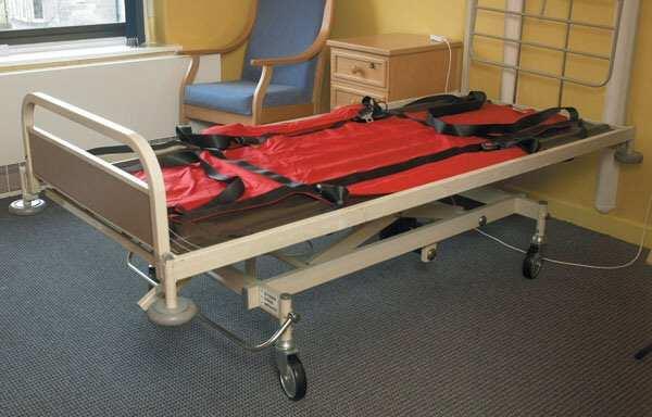 Emergency Evacuation Equipment Emergency Evacuation Sheets can be fitted to under the mattress of Hospital / Residential