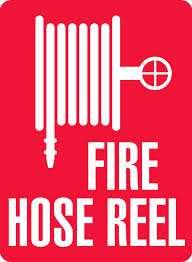 visible in corridors Fire hoses can be used to fight fires where extinguishers have not