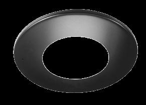 center hole diameter in the Ceiling Support /Wall Thimble Cover