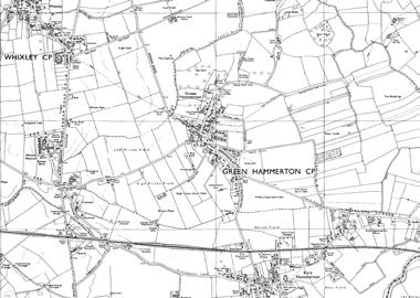 As demonstrated by the historic mapping, Green Hammerton has experienced limited growth and remains a