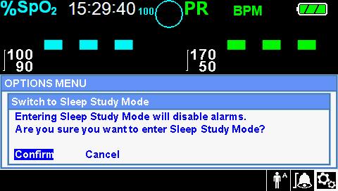 highlight Switch to Sleep Study