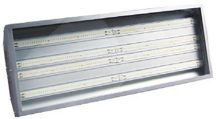 v8916 LED LINEAR HIGHBAY - 2ND GEN - Environmentally friendly; mercury free - Linear form allows for easy sensor integration - High lumen output - Modules and power supply are replaceable - Silver