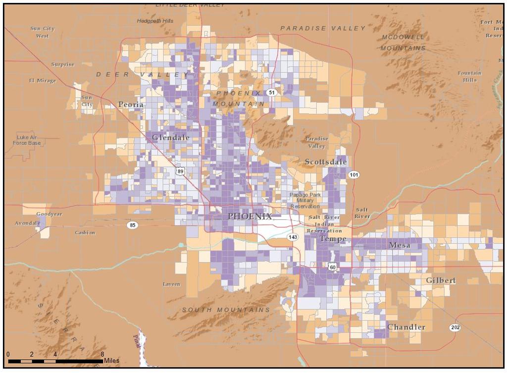 Z- Score Net Residential Density Intersection Density