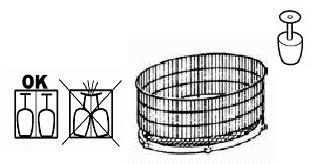 GB INSTRUCTION MANUAL FOR DISHWASHERS For versions with rotating basket: If possible, run the cycle only with the basket full, evenly distributing the dishes.