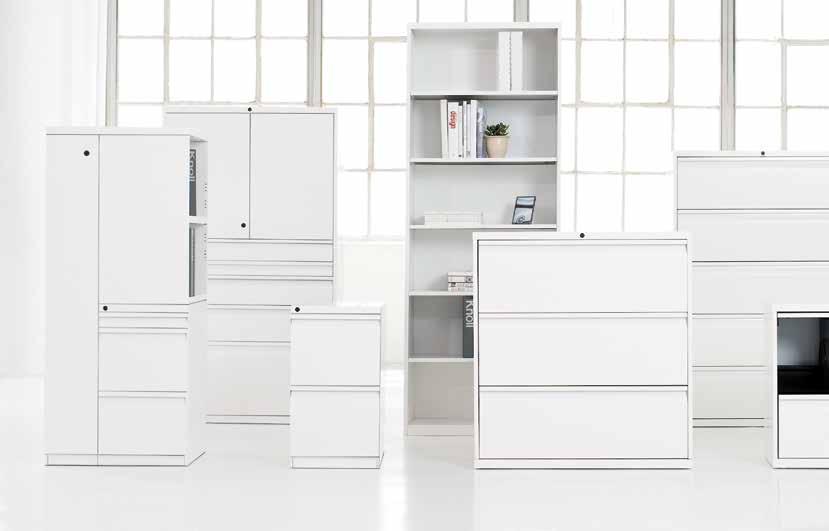 open plan / files and storage Knoll files and storage, featuring lateral files, mobile pedestals and architectural towers, maximize your organizational options without compromising valuable workspace.
