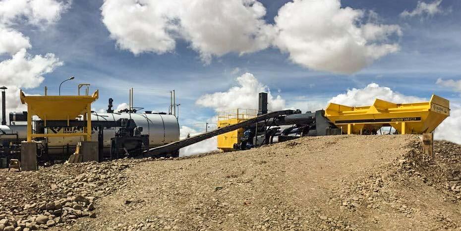 Recycling solution Increasingly used in a variety of markets, the use of recycled material, known as RAP (Reclaimed Asphalt Pavement), is consolidating