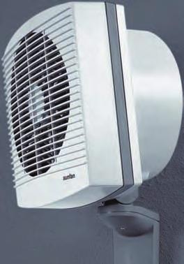 Sunfan High level fan heater Commercial space heating Sunfan is a robust 3kW high volume air throughput commercial/industrial wall mounted fan heater designed to provide highly efficient heating in
