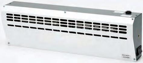 Sunscreen Warm air curtains Commercial space heating Sunscreen and Sunspot heaters provide the ideal solution for draught exclusion on external doors.