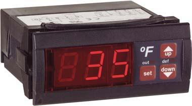 TS Digital Switch 3-Digit Display, Heating/Cooling Control, 8 or 16 Amp C 1.34 [34] 1.10 [28] 2.95 [75] 2.