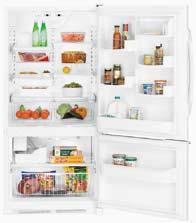 Electronic Triple-Cool System Glide-Out Freezer Drawer With SmoothClose Drawer Track System Speed Ice Feature Easy-Glide Shelves Spill-Catcher Shelves Wide-N-Fresh Deli Drawer everage Organizer Rack