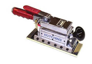 Straightline sanders are used for shaping fillers and putties and for achieving a perfectly flat surface.