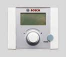 8 Bosch Hydronic Heating System Controllers If no controller is used, the boiler will supply a consistent central heating and hot water* temperature set on