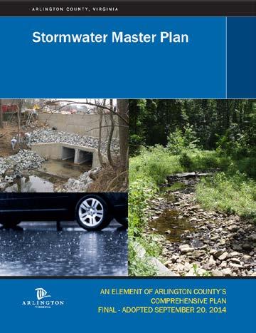 Stormwater Master Plan Adopted by County Board September 2014 Evaluates current state of stormwater management and condition of storm sewers, streams, and watersheds Provides comprehensive framework
