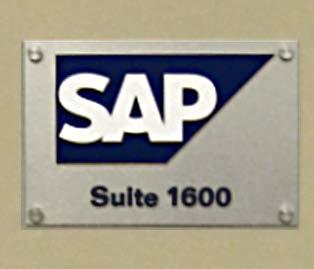 Interior Office Signage Incorrect Interior Office Signage page 22 Avoid using the SAP logo on