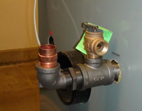 Boiler Installation & Start-up > Plumbing Connections Page 23 L4006A L4006B T2 Supply Connections To Overheat T1 Pressure Relief Valve T3 Overheat and Pressure Relief Valve Connections Using a 3