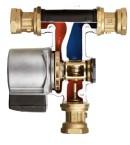 6 Installed Relief Valve A thermostatic mixing valve (accessory, part # K4440A3 or 4832S), and boiler circulator (included with the 4823S) should be incorporated into the heating system piping as