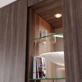 units Brushed Nickel Cylinder Bar Handle Robe fitting look: Contemporary style with ceiling infill