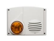 Provide alarm sounds and visual identification of alarm site for responding