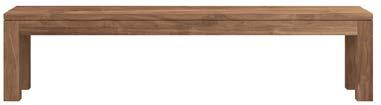 12040 220 105 76 cm 12041 250 105 76 cm YOU MAY ALSO LIKE: Kubus bench, FSC 100% * 77869 120 35 45 cm