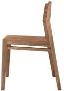 15270 43 56 82 cm - seating height 47 cm Also available in oak (p.