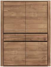 45 33 cm Elemental TV cupboard, 2 drawers, FSC 100% * 10327 211 45 33 cm
