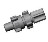 Mechanical Installation Rinse Injection Fitting Install the rinse injection fitting at least 6" below the dish machine rinse plumbing vacuum breaker to conform to plumbing codes.