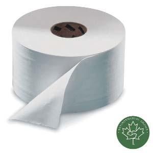 TORK ADVANCED JUMBO ROLL TOILET TISSUE Tork Advanced jumbo bath tissue's high capacity provides fewer refills and reduces labor. Large size is pilfer proof, hard to conceal. Can't use at home.