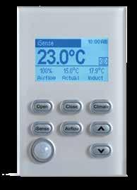 isense room temperature control for optimal efficiency This clever zone controller detects if a room is unoccupied.