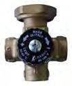 A THERMOSTATIC MIXING VALVE is a self actuating three or four port