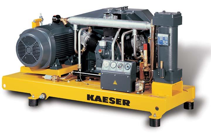 N 253-G to N 2001-G For larger volumes of air, Kaeser s Premium efficiency TEFC Extra Pressure models offer a