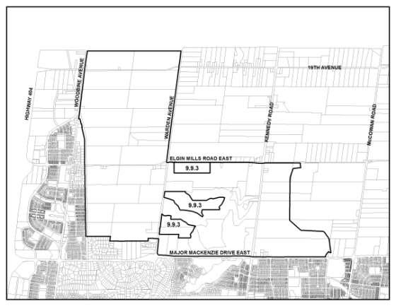9-74 Area and Site Specific Policies Figure 9.9.1 9.9.2 Planning for Markham s new development areas comprising the Future Neighbourhood Area and Future Employment Area lands shown in the figure