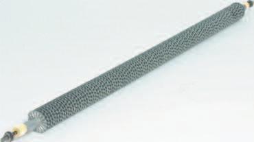 Finned Tubular Heaters Finned Tubular Heaters Tempco finned tubular heaters provide rapid heat transfer for natural convection or forced air space heating in industrial process air heating systems.