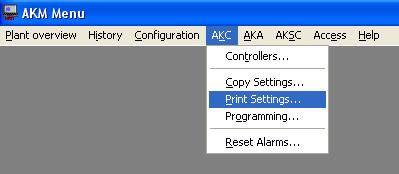 Go through the individual functions one by one and make the required settings.