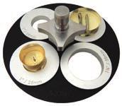 Rings are sold separately. 5-3301 Continuous Surface, for Wax or Tape, w/ Heating Stage 5-3330 (6) 25 mm - 1.