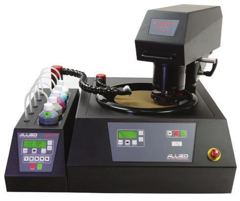 The AD-5 features five (5) dispensing positions, two of which include a flush cycle to prevent clogging when using colloidal suspensions.