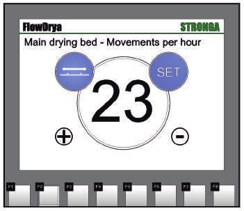 By setting the drying bed movements at any value between 1-60*, the user has control over the dry material output moisture content. designed to withstand extreme vibrations, temperatures and humidity.