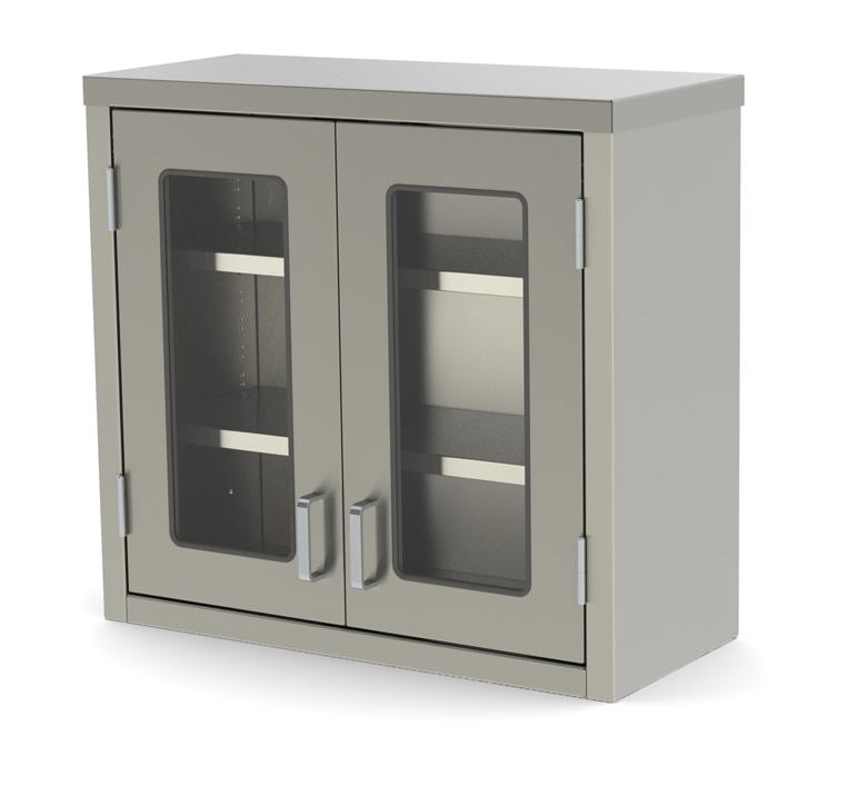 for individual requirements STANDARD SIZES Depths: 13" Widths: 4", 30", 36", 48", and 60" Flat Top Heights: 18", 4", and 30" Sloped Top Heights: 4", 30", and 36" Stainless steel doors Sliding glass