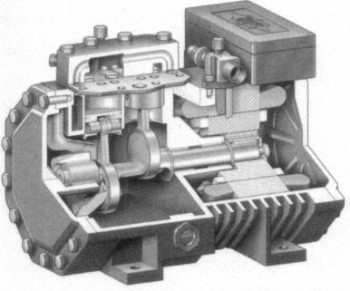 htm#_toc101323318 13/40 Semi-hermetic, open compressors Larger than a few kw, refrigeration compressors are of the semi-hermetic (up to ~ 300 kw) or