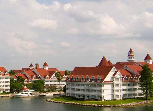The GRAND Floridian, LAKE BUENA VISTA, fl. This hotel is more expressive of its Victorian origins than most Florida Vernacular examples.