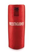 Fire Extinguisher Covers CVR-25/45/50 CVR-75 CVR-100 CVR-135 Material Finishing Dimension (mm) Top Window (mm) Front Window (mm) Waterproof Vinyl Red 550 x 800 x