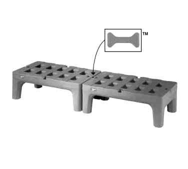 DUNNAGE RACK, POLYETHYLENE HP2248PDMB Metro Qty Available: Limited3 Metro Bow-Tie Dunnage Rack, 22" x 48" x 12" H, slotted, holds up to 3,000 lb.
