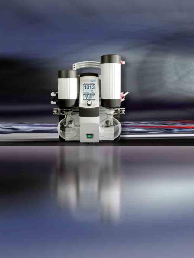 Fast process times Besides intelligent control, the diaphragm vacuum pump used in the SC 920 further contributes to short process times.
