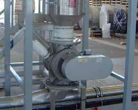 Dilute Phase Pressure I Dilute phase pressure conveying systems use positive displacement (root type)
