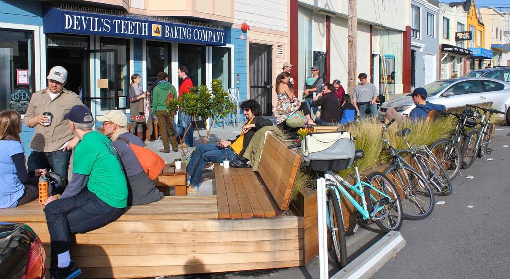 GRAND RAPIDS PARKLET MANUAL San Francisco parklet, Noriega Street ABOUT THIS MANUAL The Grand Rapids Parklet Manual is a comprehensive overview of the goals, policies, processes, procedures, and