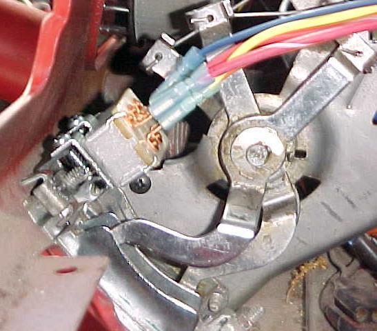 Also attach Wire Harness Assembly to the Blower Switch. Reference: The Electrical Diagram on the last page for correct connector location.