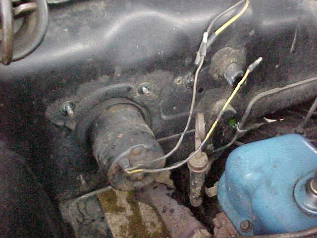 Locate blower motor on the firewall (Passenger Side) in the engine compartment. Remove 4 nuts around blower.