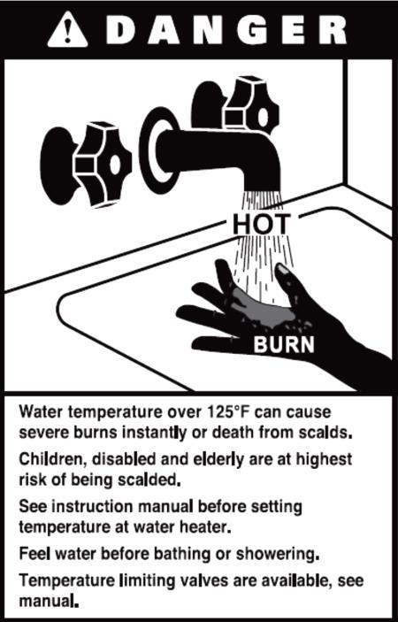 10 To avoid severe burns, allow appliance to cool. Do not use petroleum-based cleaning or sealing compounds in an appliance system.