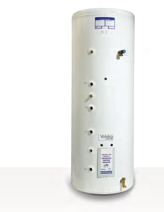 AQUAFLOW TWIN Unvented Twin coil cylinder AquaFlow Twin Unvented twin coil water cylinder Install the Aquaflow Twin with a Zenith solar thermal system and a system or open vent boiler to benefit from