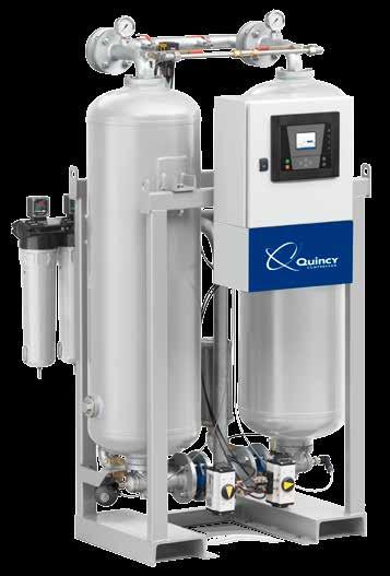 The New Heatless and Blower Purge Low Flow Dryers (QHD/QPB 210-635) Features Quality desiccant delivers consistent performance even in the harshest of conditions Stainless steel butterfly valves with